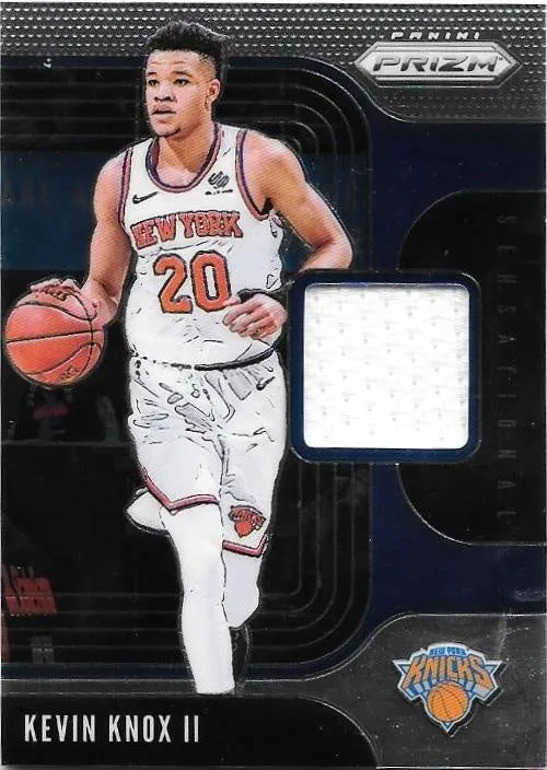 Kevin Knox II, Sensational Swatches, 2019-20 Prizm Basketball NBA