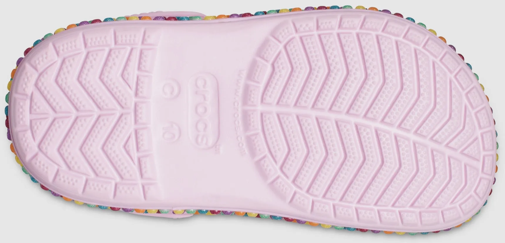 Kids’ Crocband Gem Band Clog - Pink