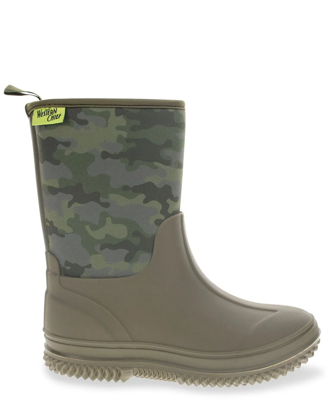 Kids Freestyle Neoprene Cold Weather Boot - Olive