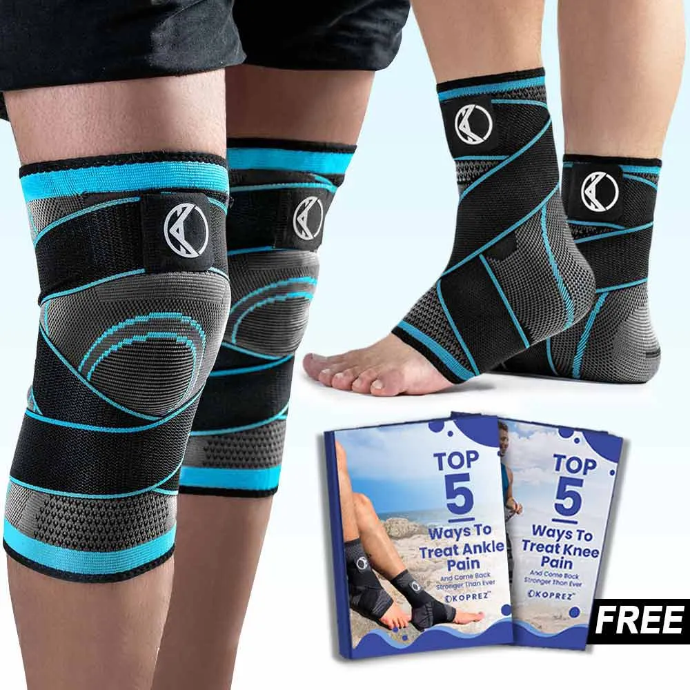 Knee & Ankle Sleeve Pair Bundle