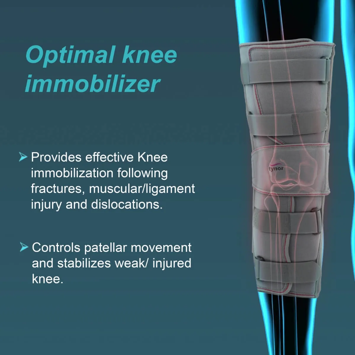 Knee Immobiliser 22-56cm