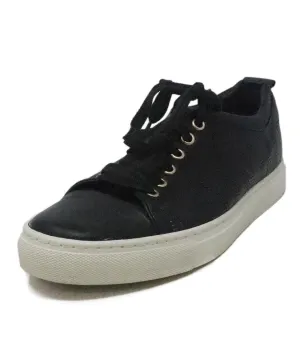 Lanvin Black Leather Sneakers sz 8