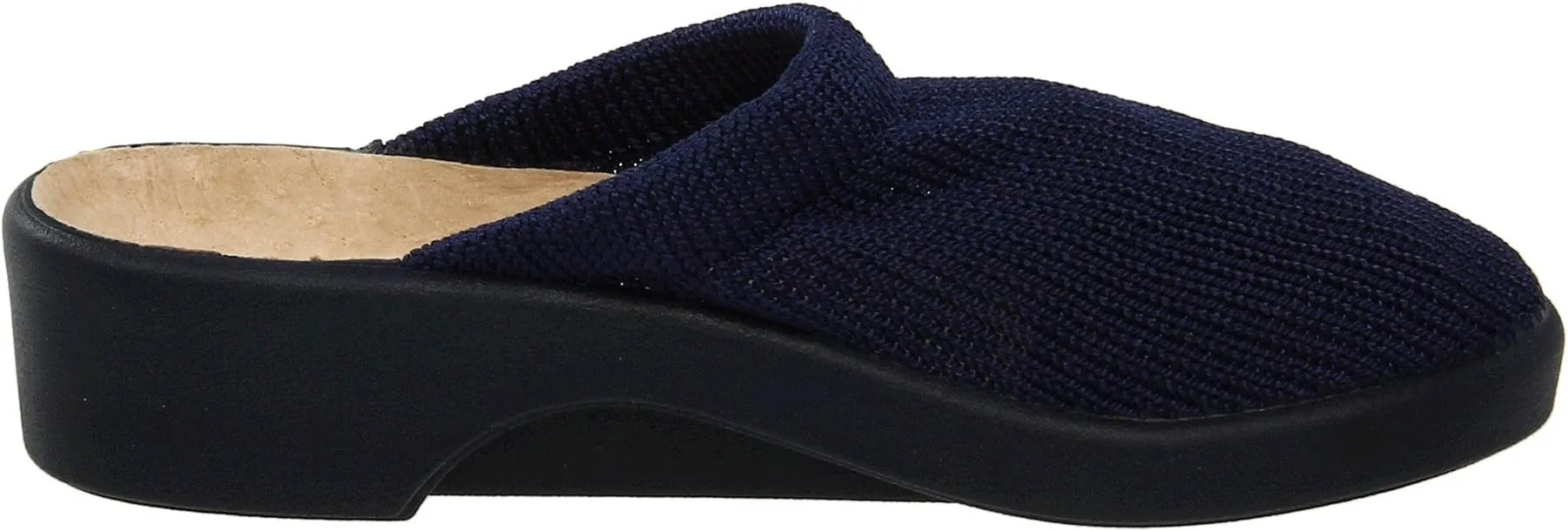 Light Arcopedico clogs, dark blue