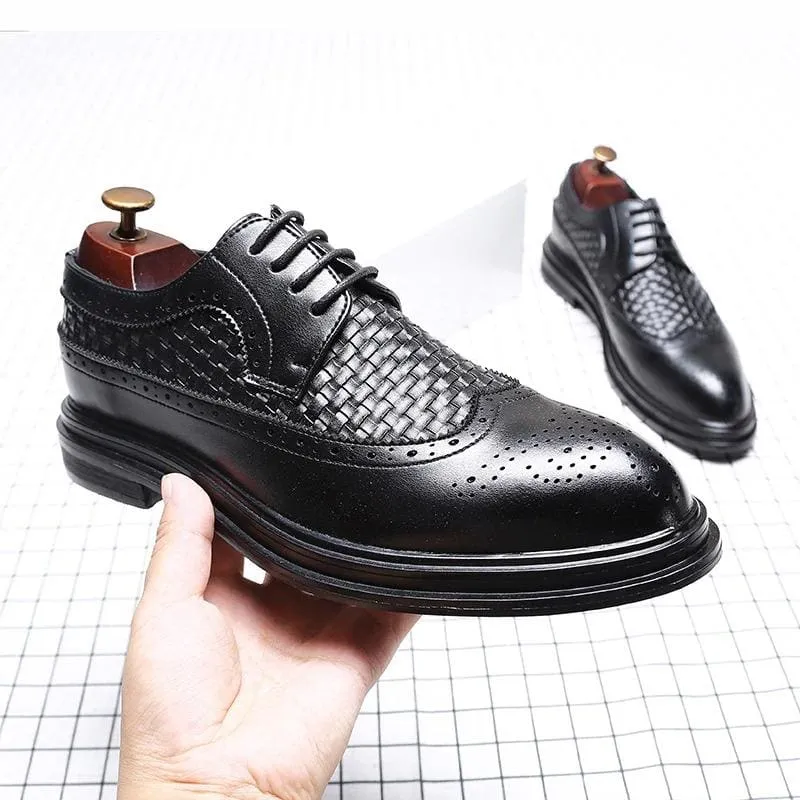 Luxury Brand Brogue Oxford Shoes For Men