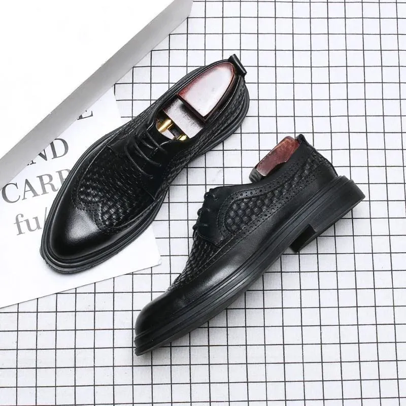 Luxury Brand Brogue Oxford Shoes For Men