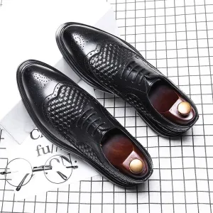 Luxury Brand Brogue Oxford Shoes For Men