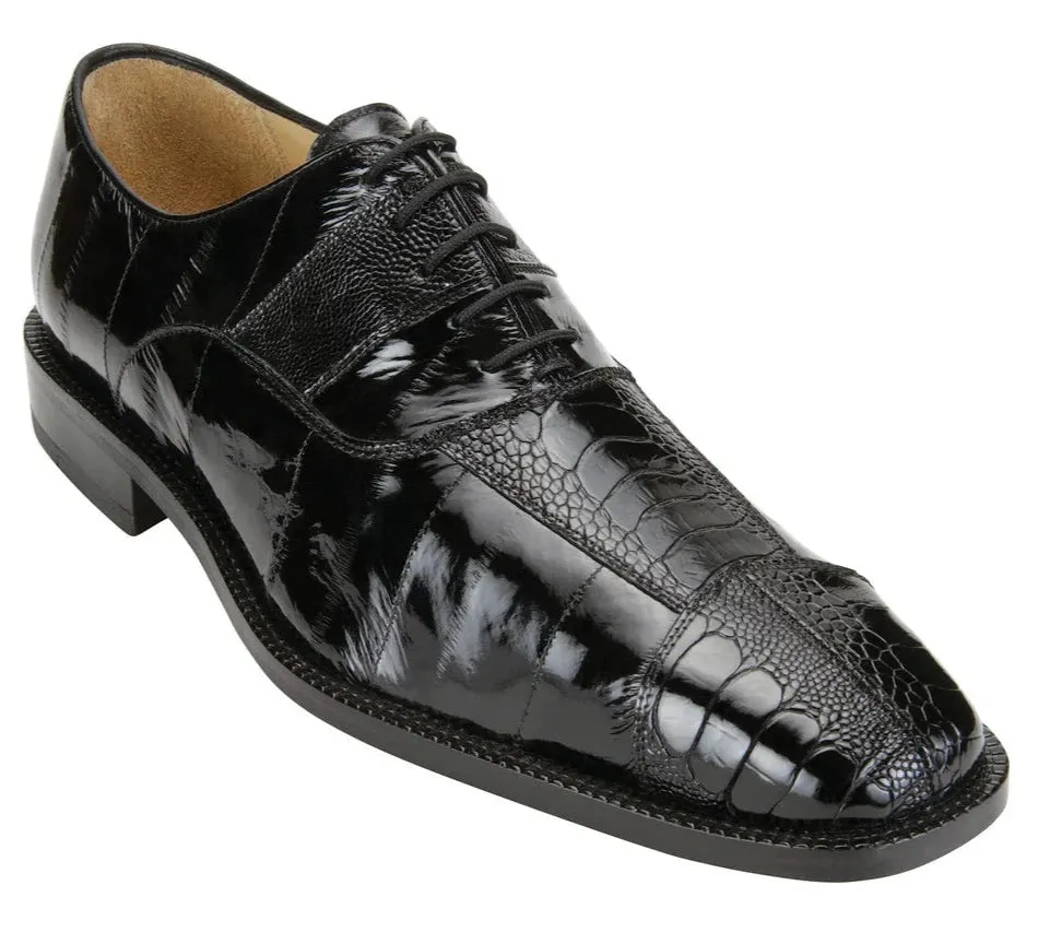 Mare Ostrich & Eel Dress Shoe by Belvedere