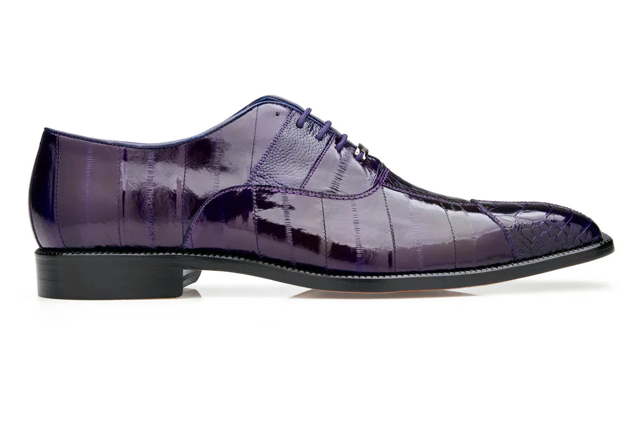 Mare Ostrich & Eel Dress Shoe by Belvedere