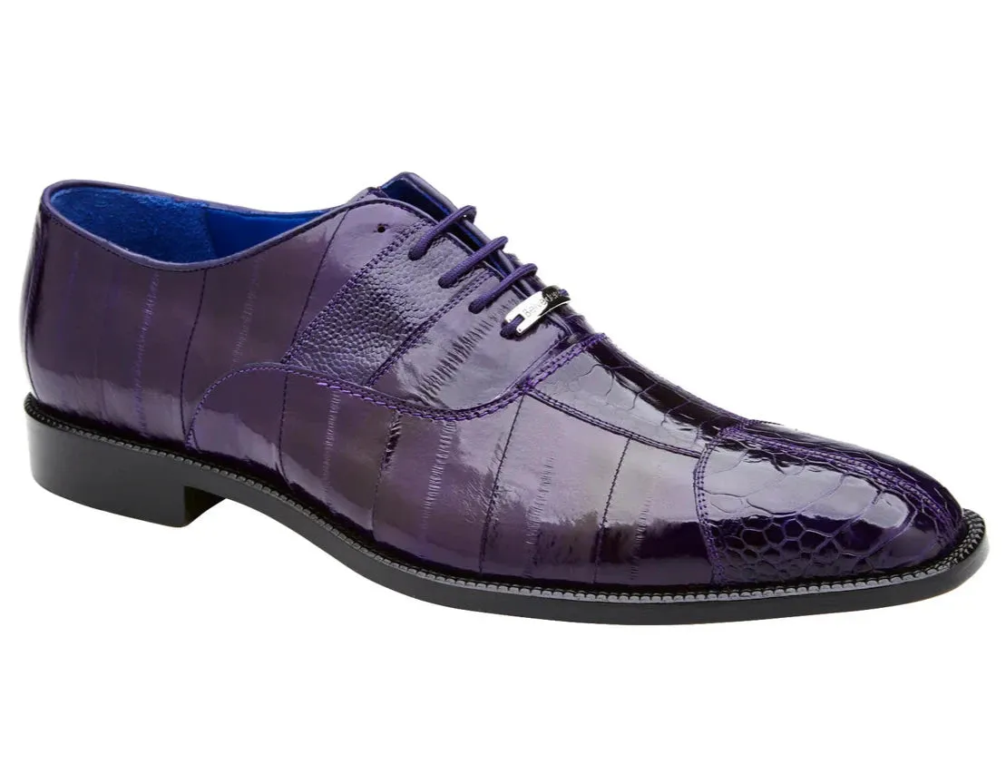 Mare Ostrich & Eel Dress Shoe by Belvedere