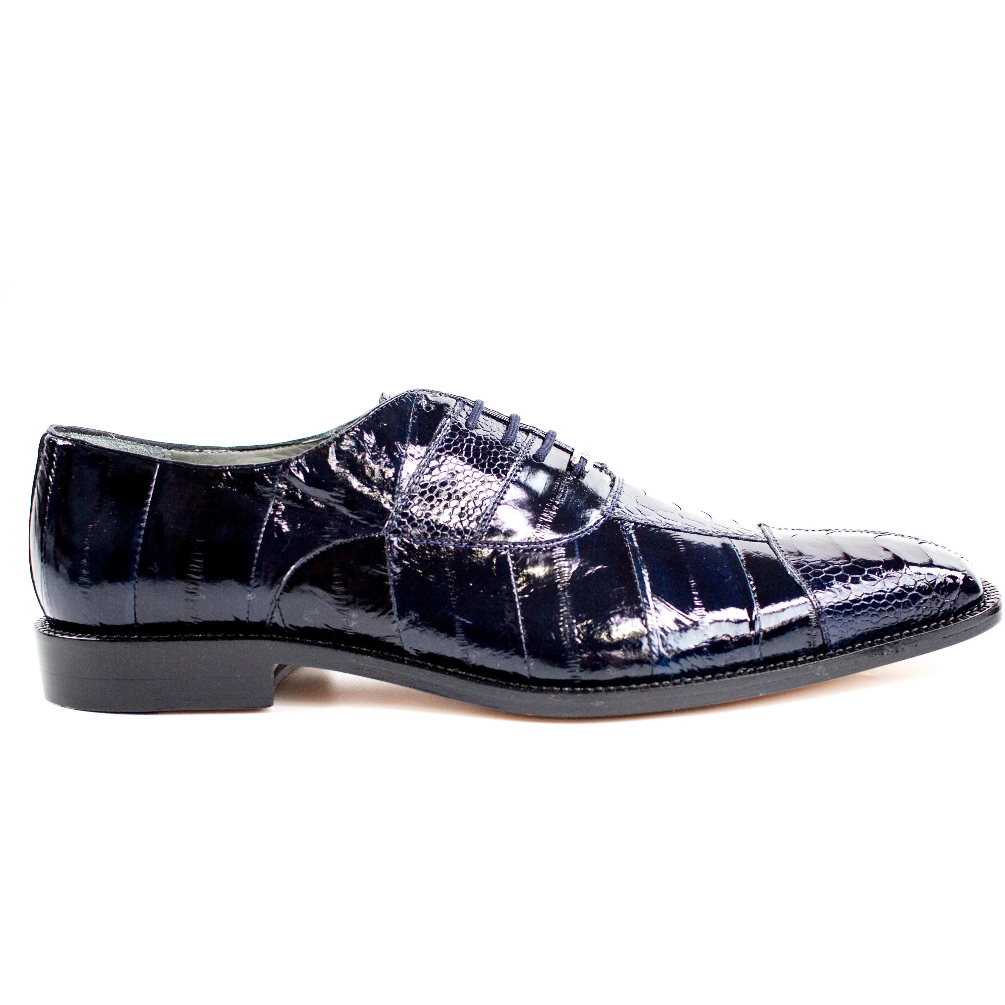 Mare Ostrich & Eel Dress Shoe by Belvedere