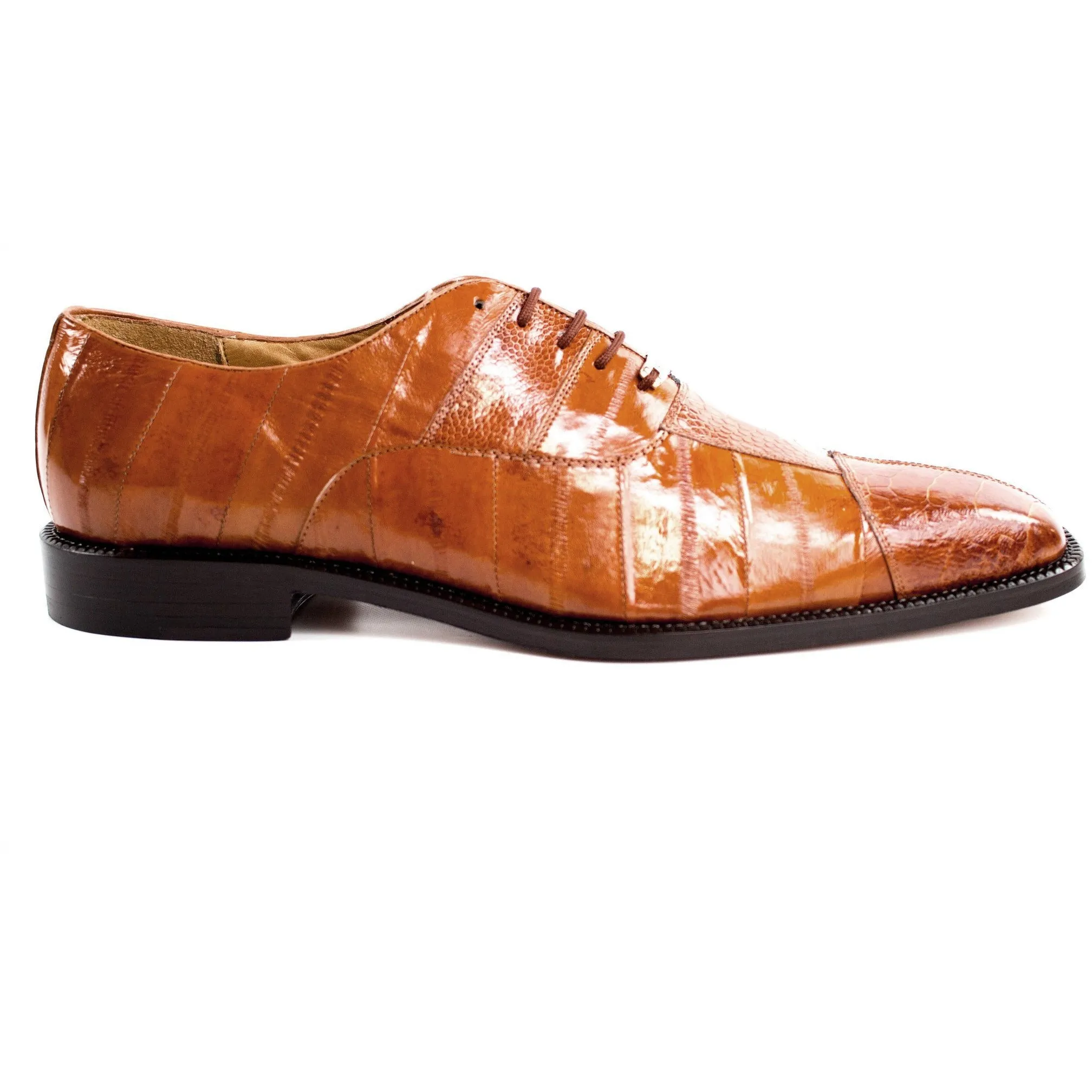 Mare Ostrich & Eel Dress Shoe by Belvedere