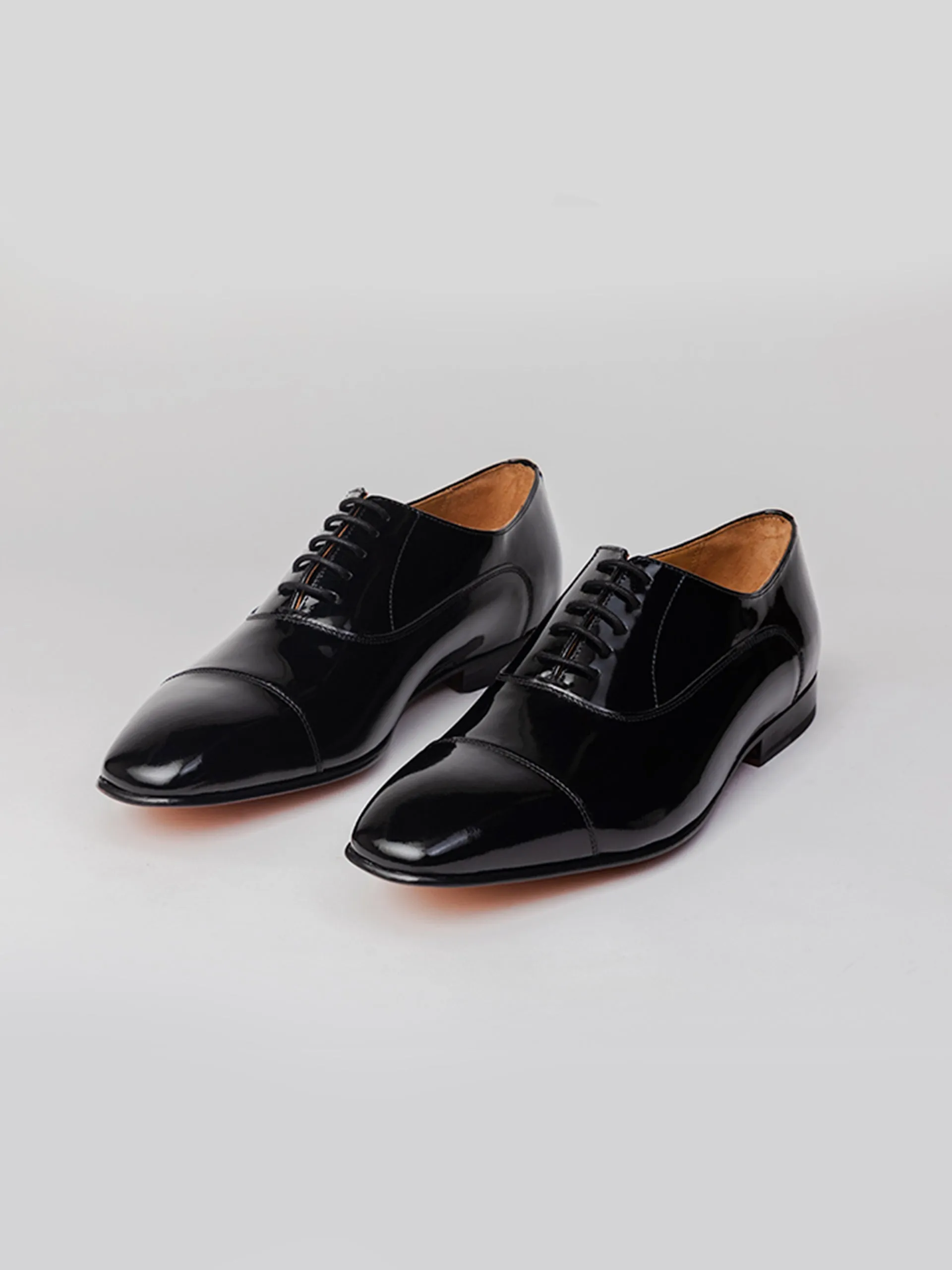 Maverick Toecap Oxford - Patent Black