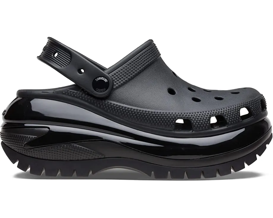 Mega Crush Clog Crocs, black