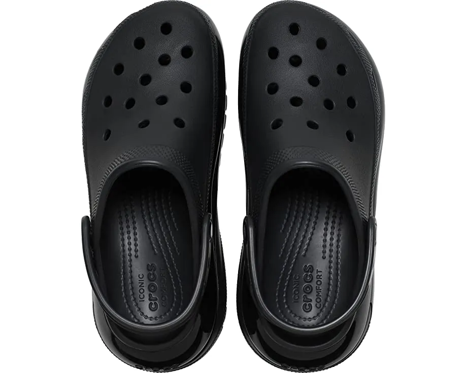 Mega Crush Clog Crocs, black