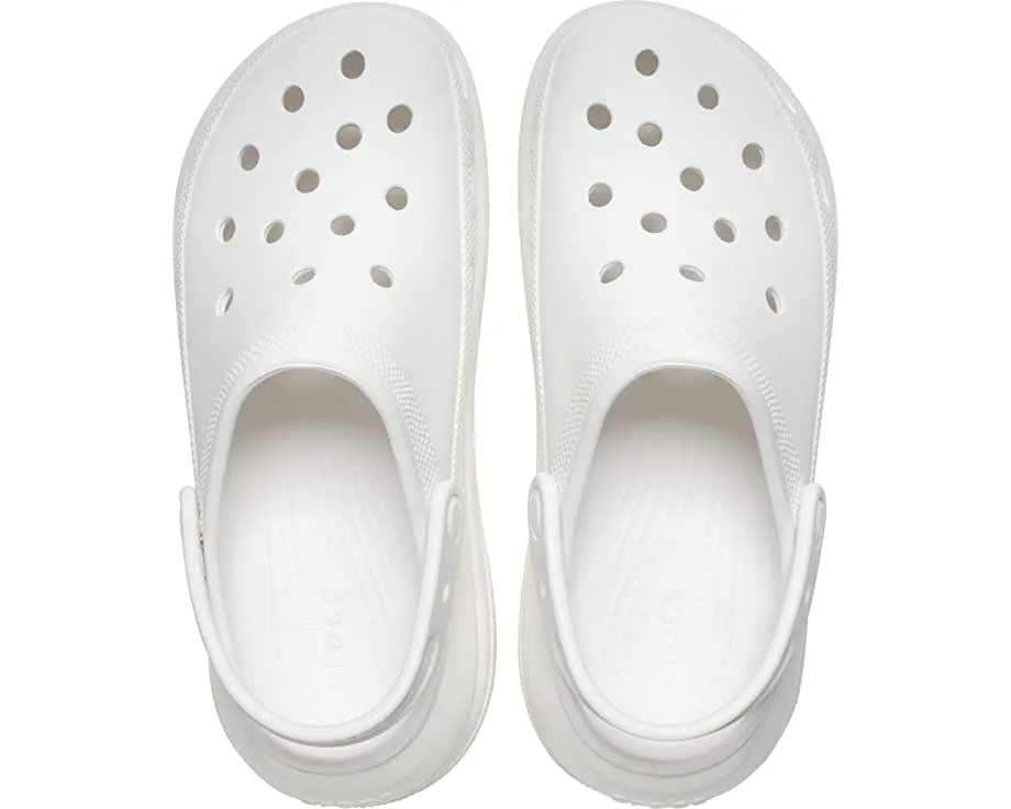 Mega Crush Clog Crocs, white