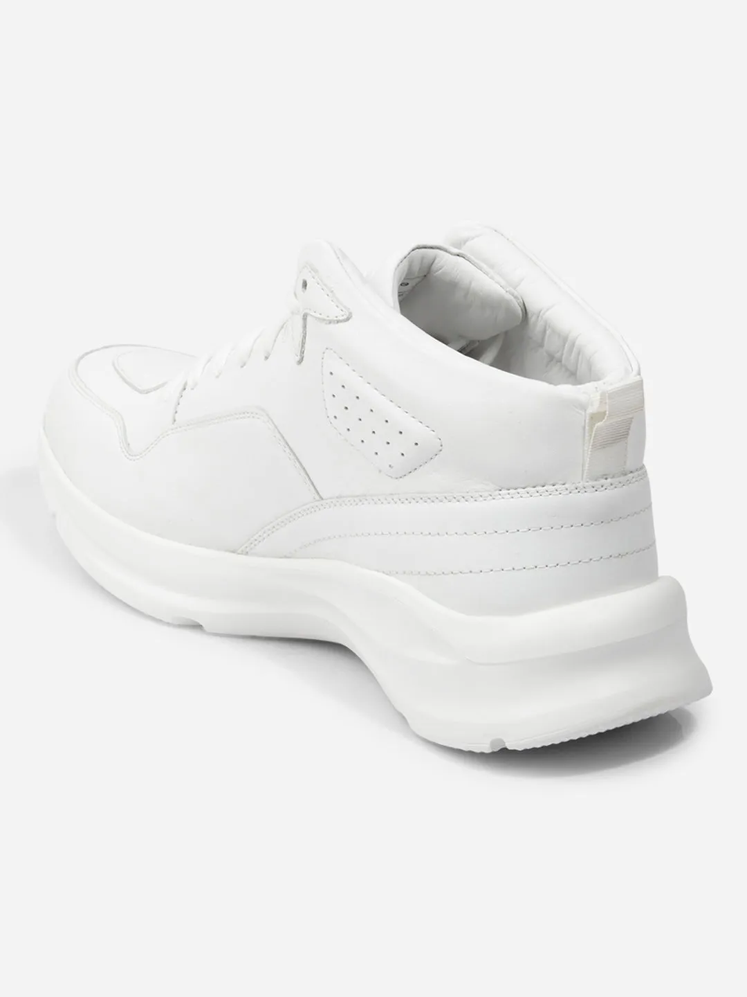 Men White Leather Sneaker (ID3093)