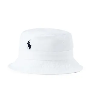 Men's Cotton Bucket Hat White