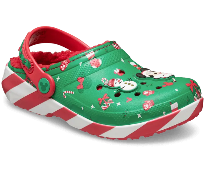 MICKEY XMAS LINED CLOG K