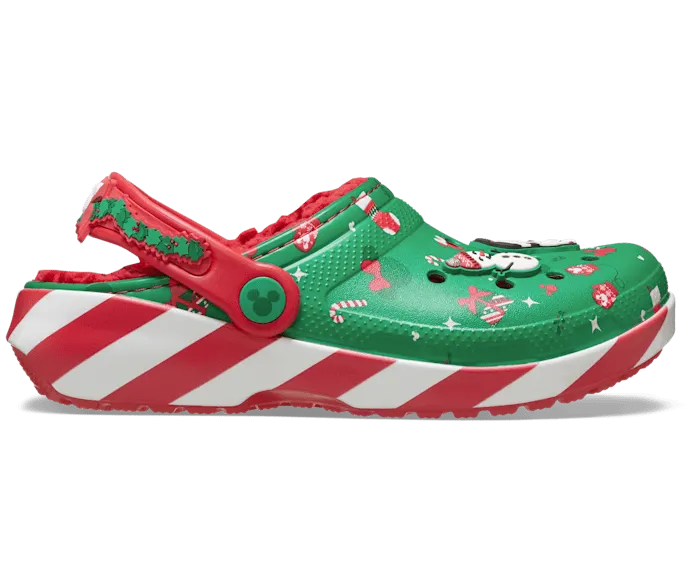 MICKEY XMAS LINED CLOG K