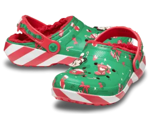 MICKEY XMAS LINED CLOG K