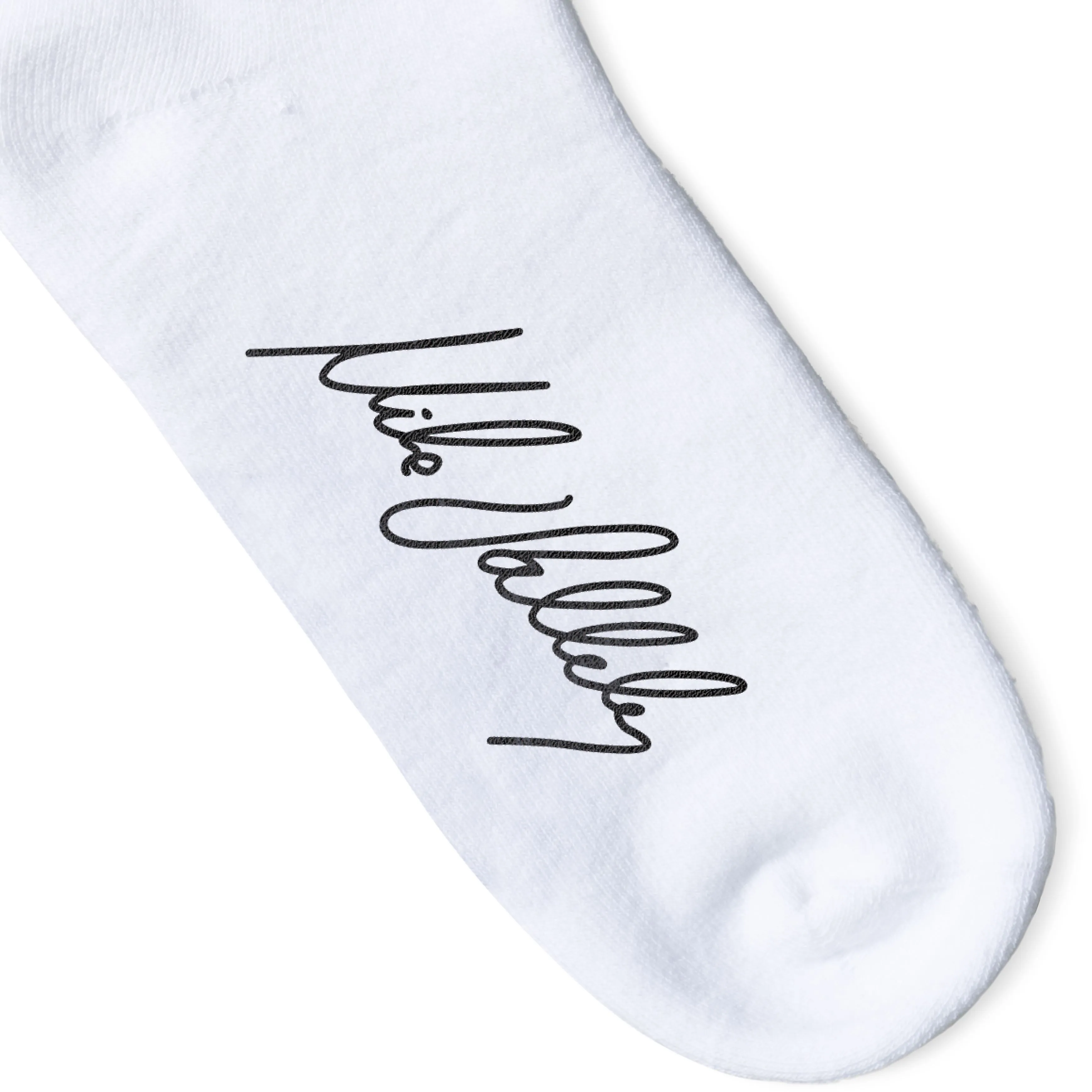 Mike Vallely Bolt Socks | White