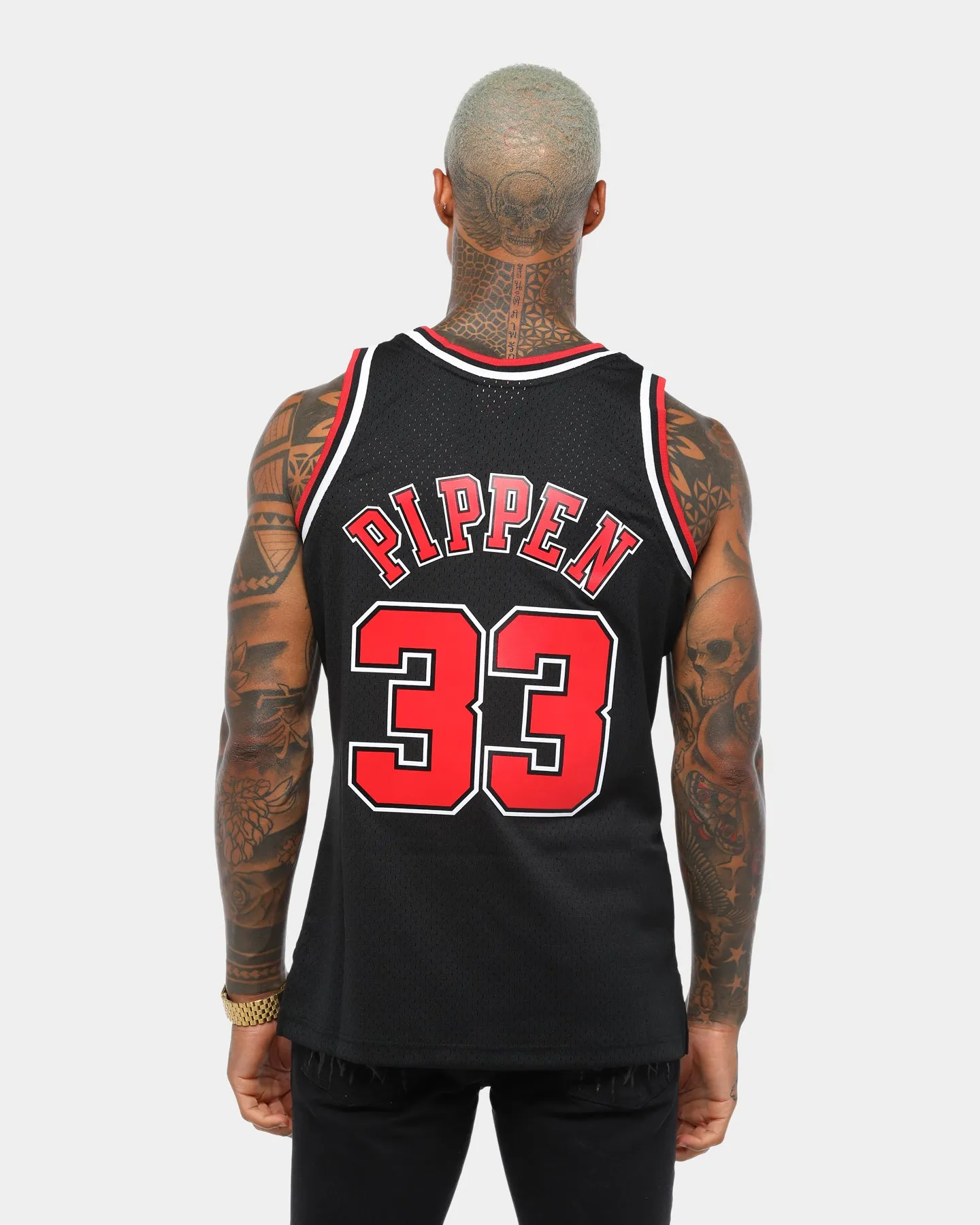 Mitchell & Ness Chicago Bulls Scottie Pippen #33 Alt 97-98 Swingman NBA Jersey Black