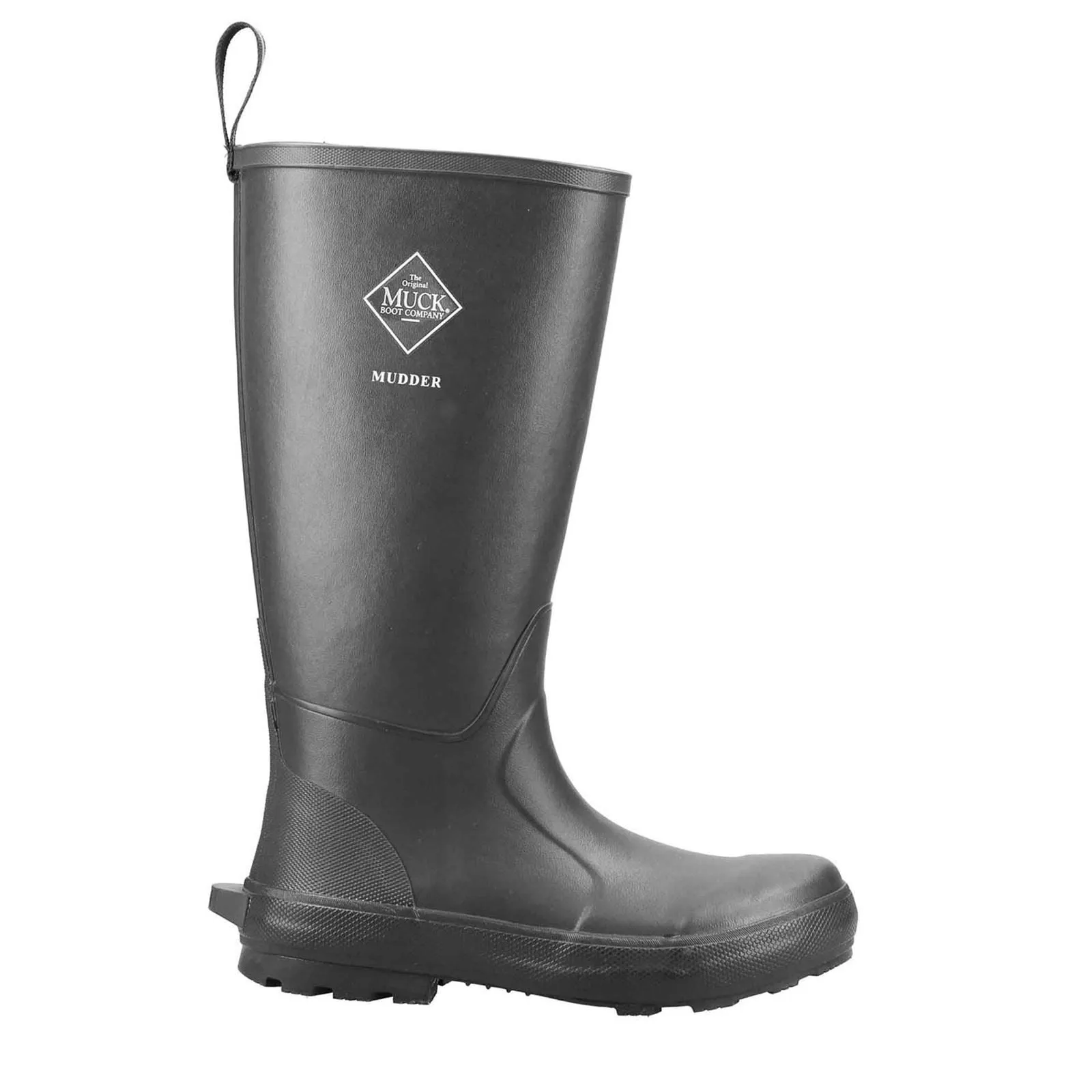 Muck Boots Mudder Tall Rubber Black Wellington Boots