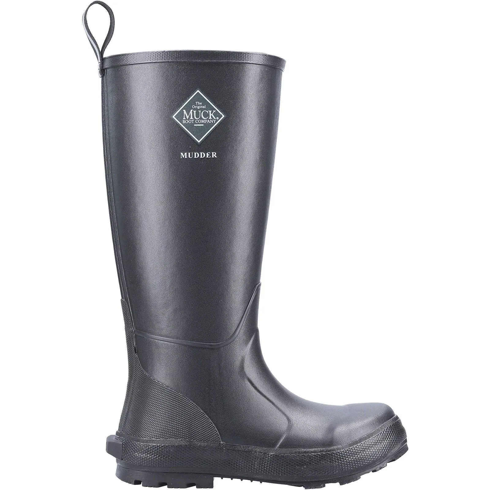 Muck Boots Mudder Tall Rubber Black Wellington Boots