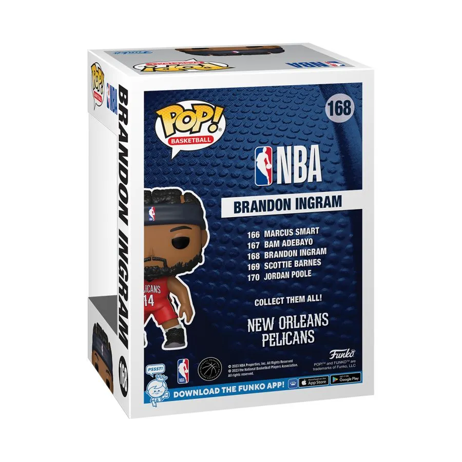 NBA Basketball - Brandon Ingram (New Orleans Pelicans) Pop! Vinyl