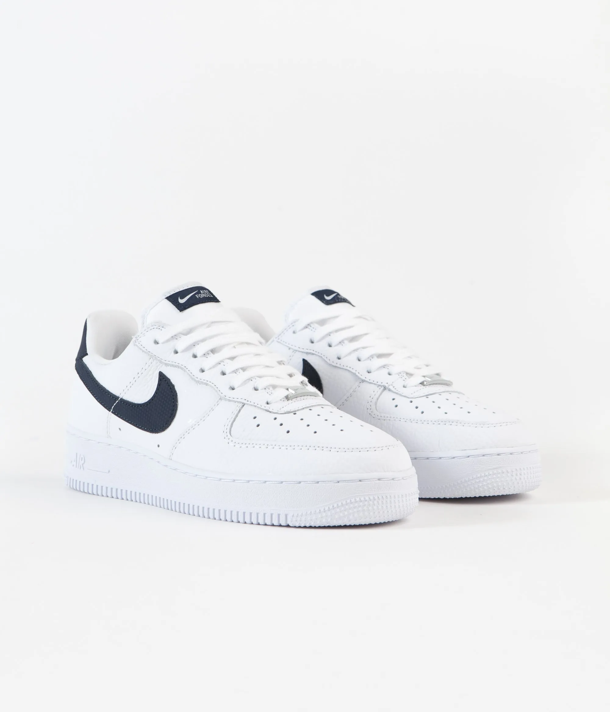 Nike Air Force 1 '07 Craft Shoes - White / Obsidian - White