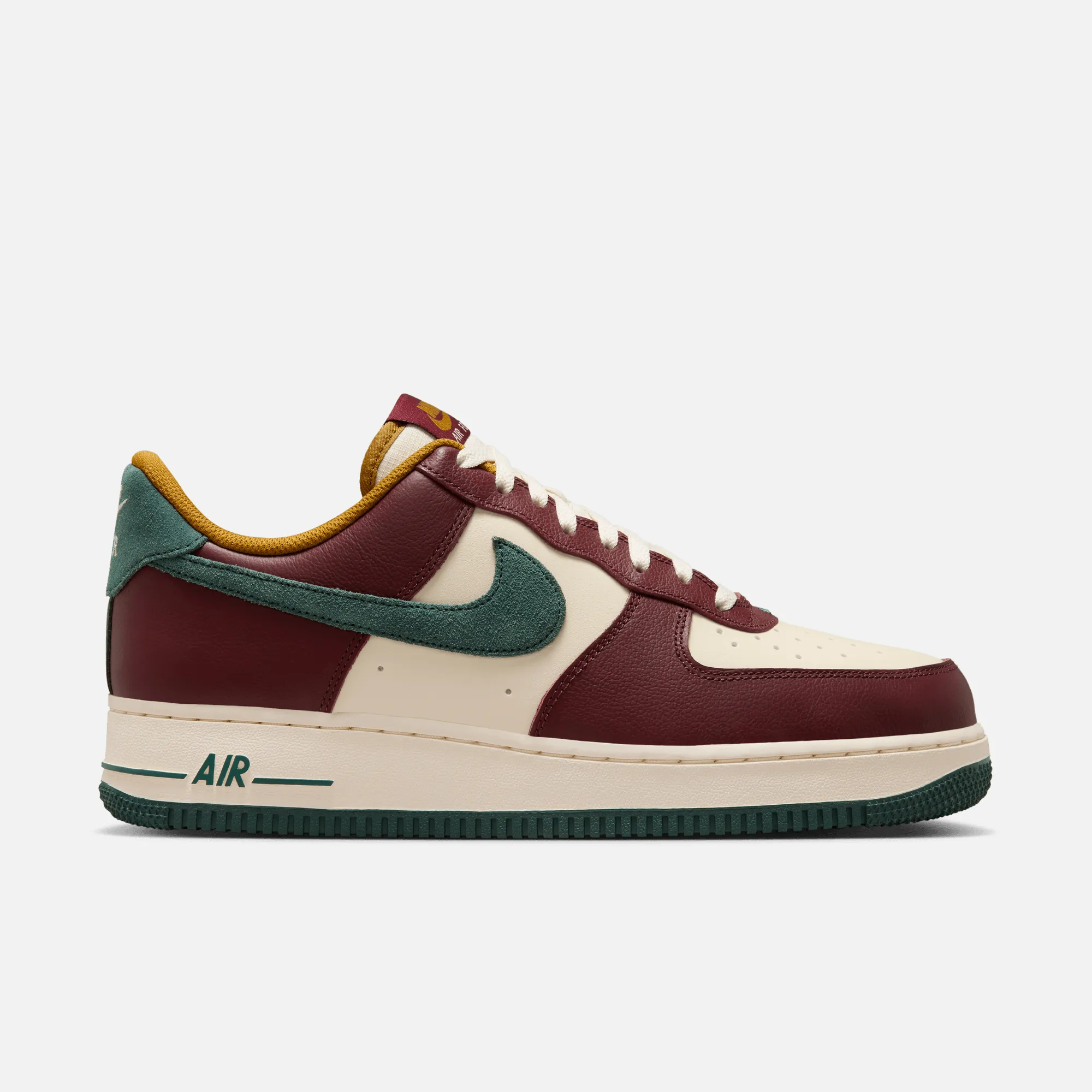 Nike Air Force 1 Low Dark Team Red Vintage Green