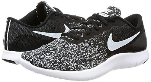 Nike Flex Contact Black/White Running Shoe 7.5 Us