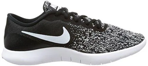 Nike Flex Contact Black/White Running Shoe 7.5 Us