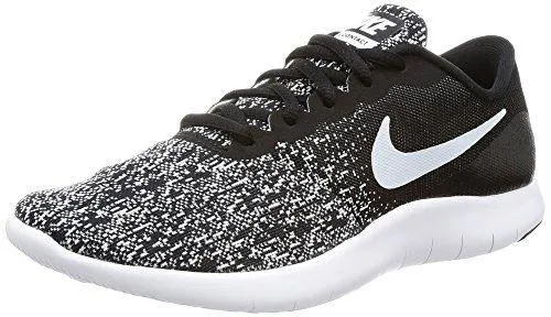 Nike Flex Contact Black/White Running Shoe 7.5 Us