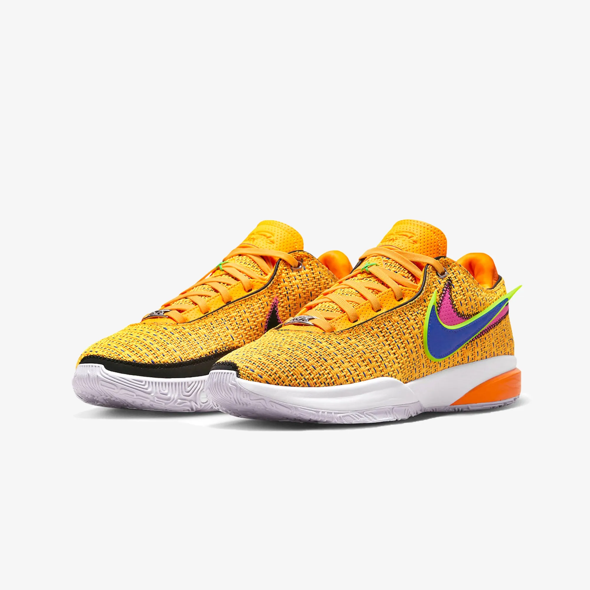 Nike | LEBRON XX EP  { LASER ORANGE/RACER BLUE-HYPER PINK-WHITE