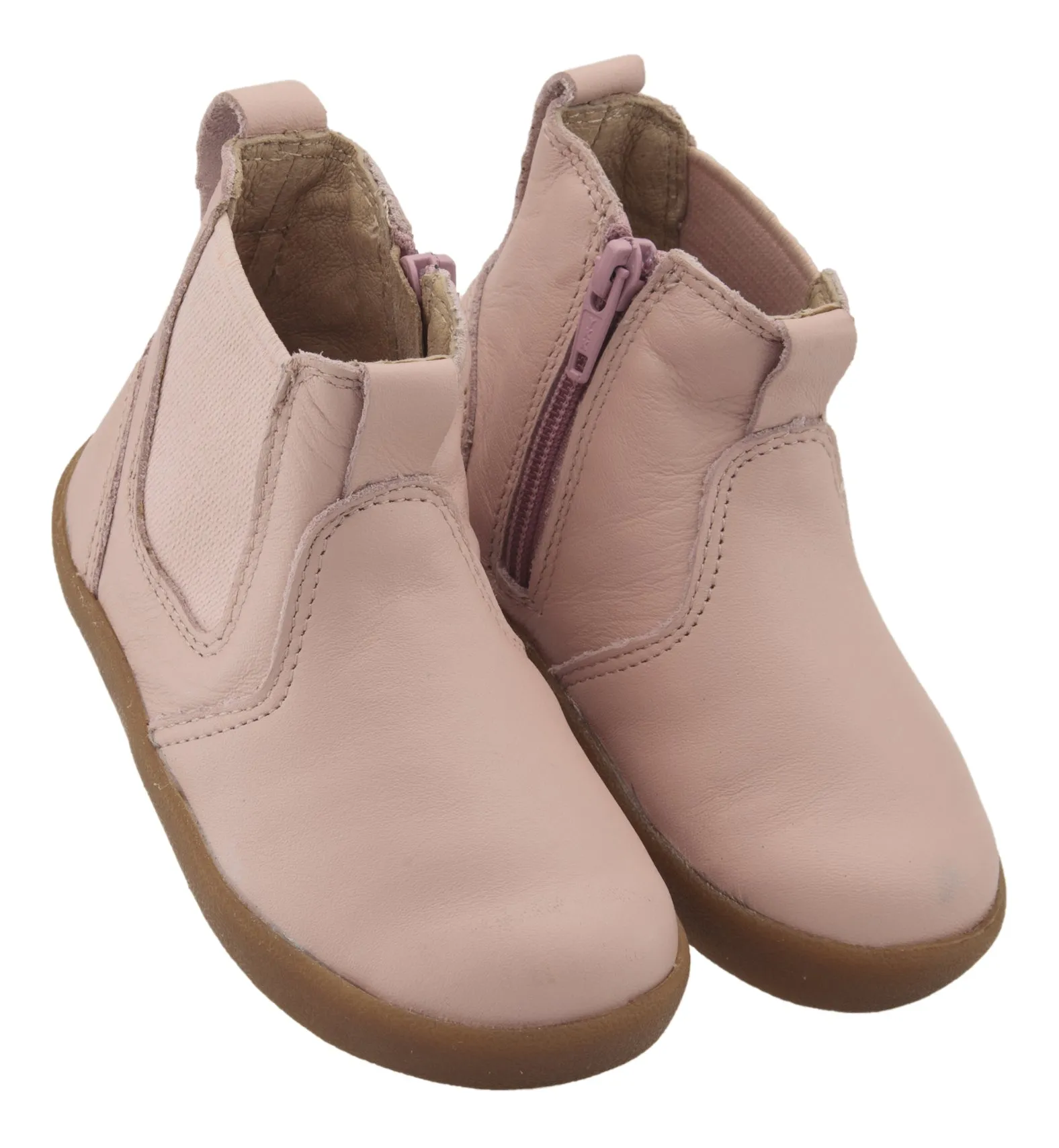 Old Soles Girl's 5064 Slip On High Top Ankle Boot Sneaker - Powder Pink