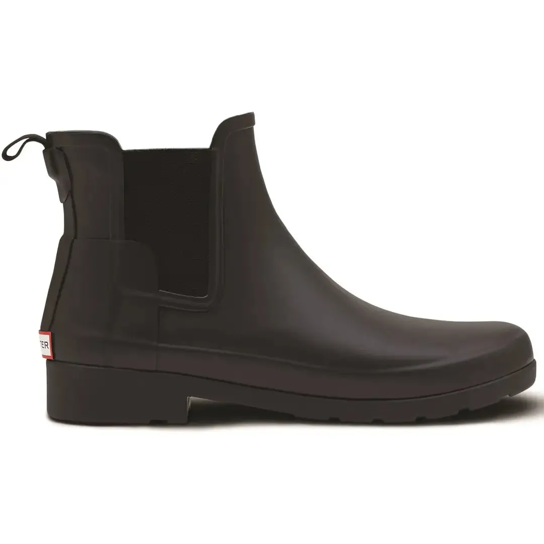 Original Refined Ladies Chelsea Boots - New Black by Hunter