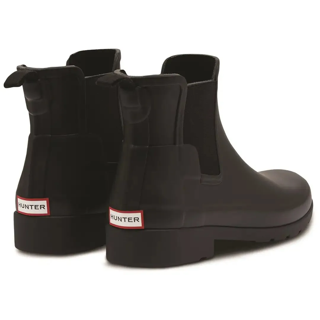 Original Refined Ladies Chelsea Boots - New Black by Hunter