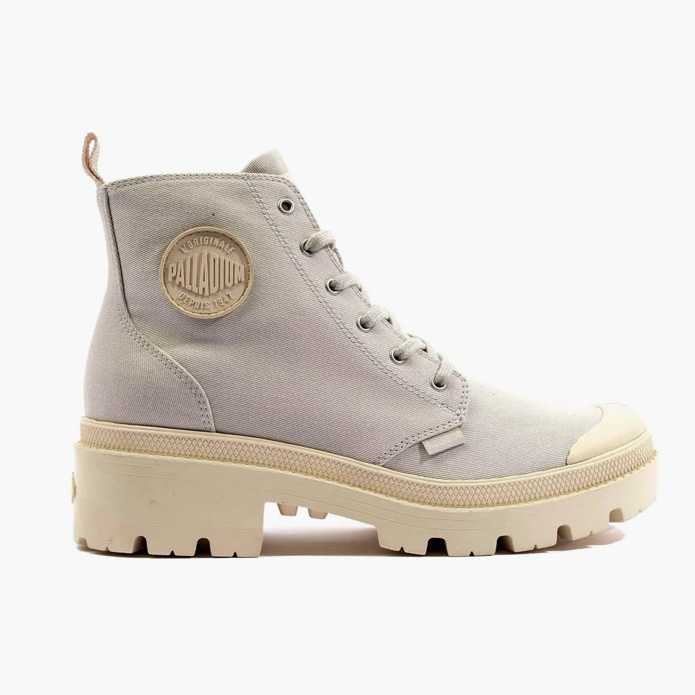 Pallabase Twill Boots - Light Grey