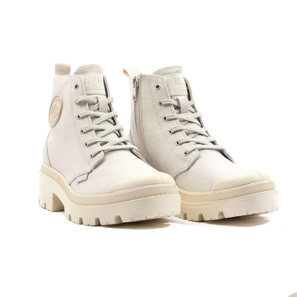 Pallabase Twill Boots - Light Grey