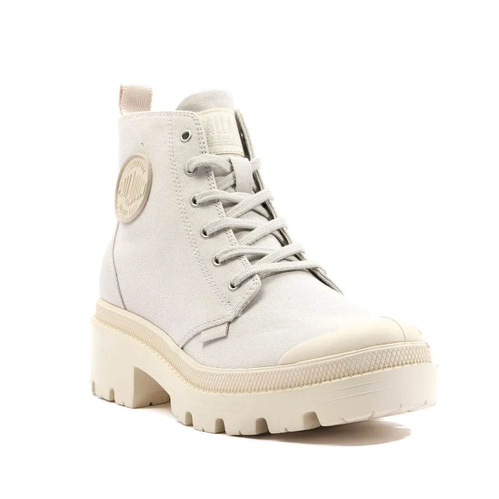 Pallabase Twill Boots - Light Grey