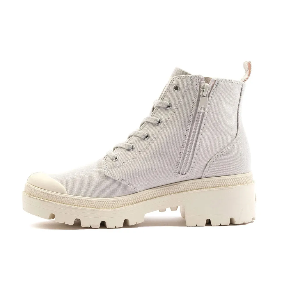 Pallabase Twill Boots - Light Grey