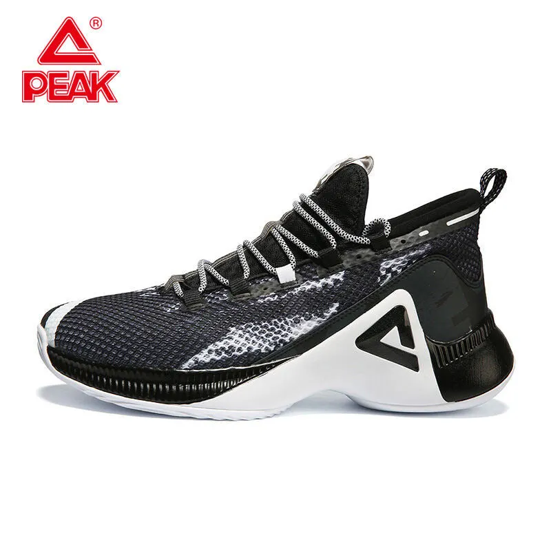 PEAK Basketball Shoes Men Sneakers P-MOTIVE series Black EW02071A