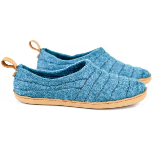 Petrol Light COCOON Womens Clogs Slippers with Pull Loop