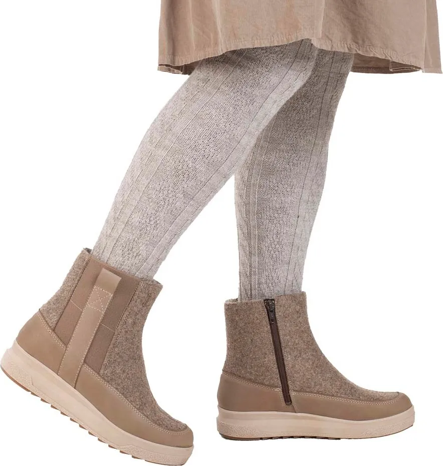 Pomar Women&#x27;s Kuusama Gore-Tex Ankle Beige | Buy Pomar Women&#x27;s Kuusama Gore-Tex Ankle Beige here | Outnorth