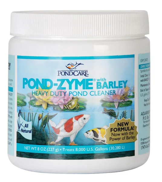 PONDCARE - Pond-Zyme with Barley - 8 oz. (227 g)