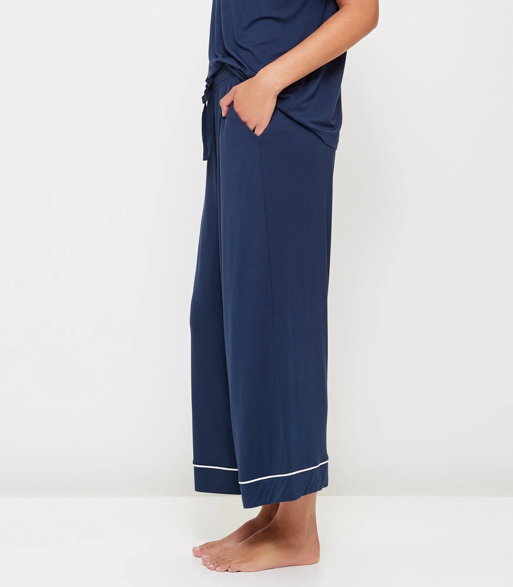 popular  Soft Comfort Bamboo Culotte Sleep Pants