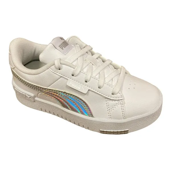 Puma sneakers da bambina Jada Rainbow Ps 362663 01 white silver