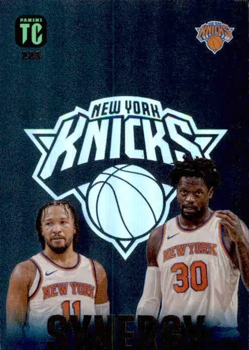 Randle, Brunson, New York Knicks, Synergy, #223, 2024 Panini Top Class Basketball NBA