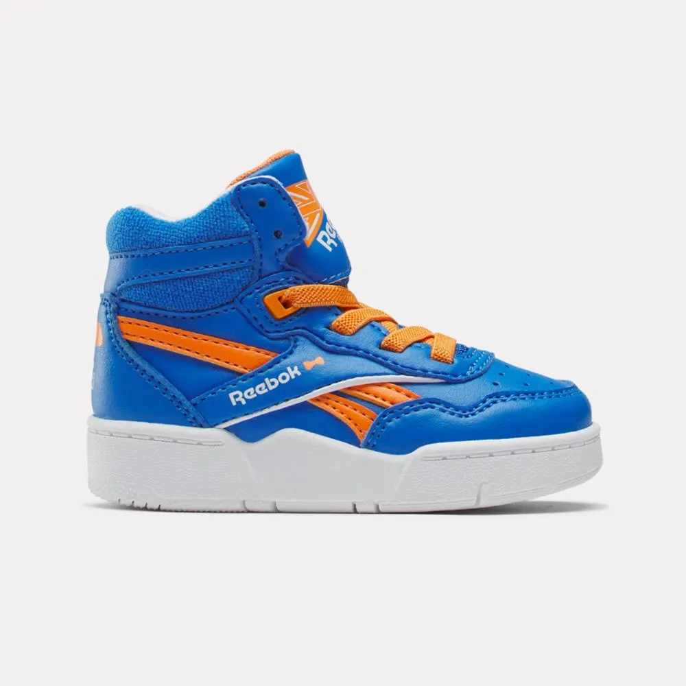 Reebok Footwear Kids Reebok x Blippi BB 4000 II Mid Basketball Shoes - Toddler BLUE/ORANGE/WHITE